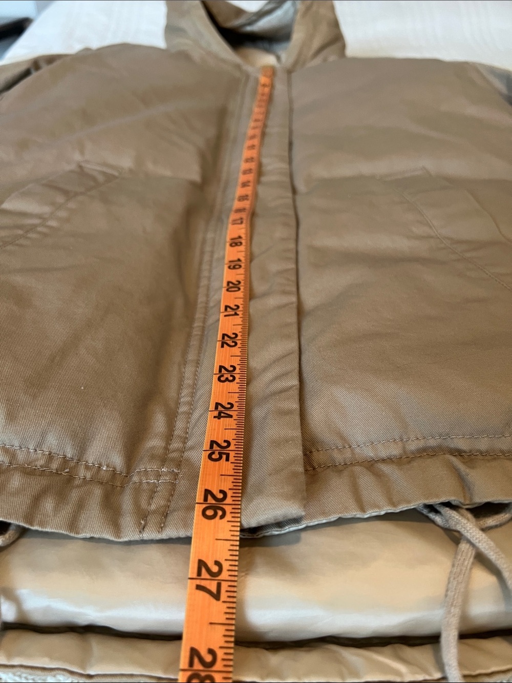 Cappellini by Peserico Hooded Puffer Jacket - Taupe - Picture 6 of 7
